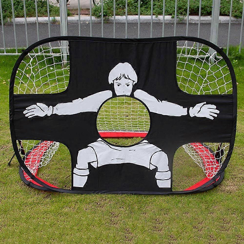 Nylon Football Goal Net Foldable Soccer Goal Adults Football Target Net for Playground Backyard Indoor Outdoor