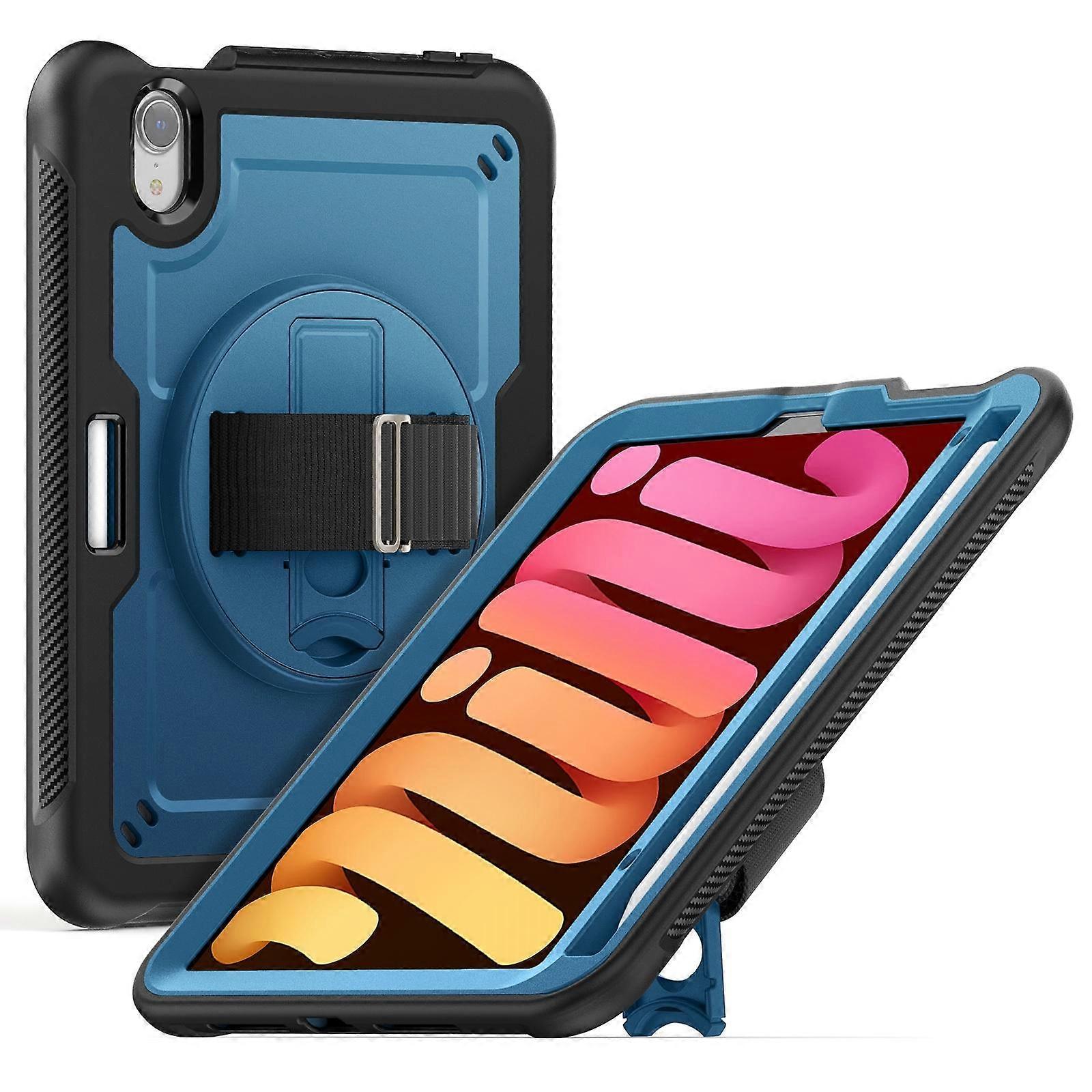 Honeycomb Hand Grip Turntable Stand Tablet Case