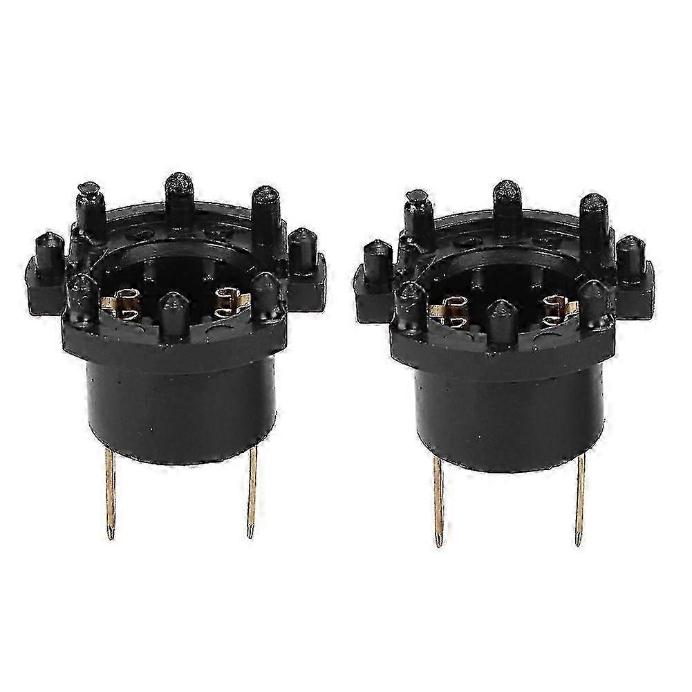 1 Pair Car Headlight Socket Bulb Holder for Mazda 5 2006-2010