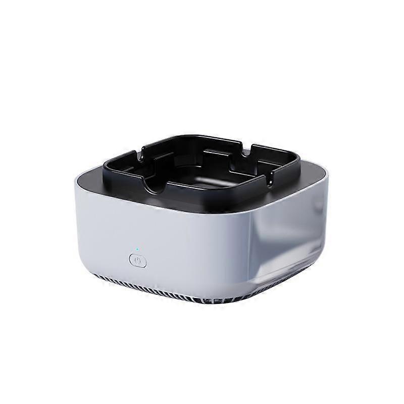 Smokeless Multifunctional Ashtray for Home and Office - Portable, Stylish, LED Light, Easy Clean Design
