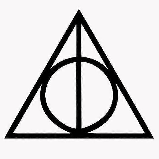 Deathly Hallows Harry Vehicle Reflective Potter Car Sticker Decals Decoration