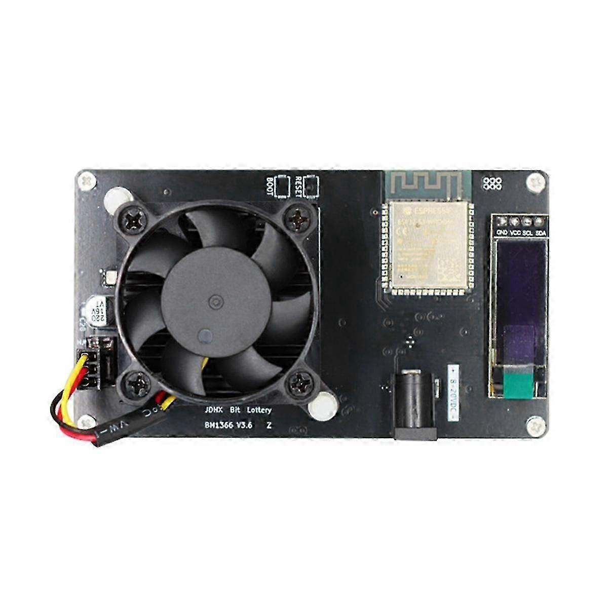 Bitaxe DIY Kit BM1397 Chip Open Source ASIC Miner BTC Solo Miner 320GH/S Bitcoin Miner mit Netzteil EU Stecker