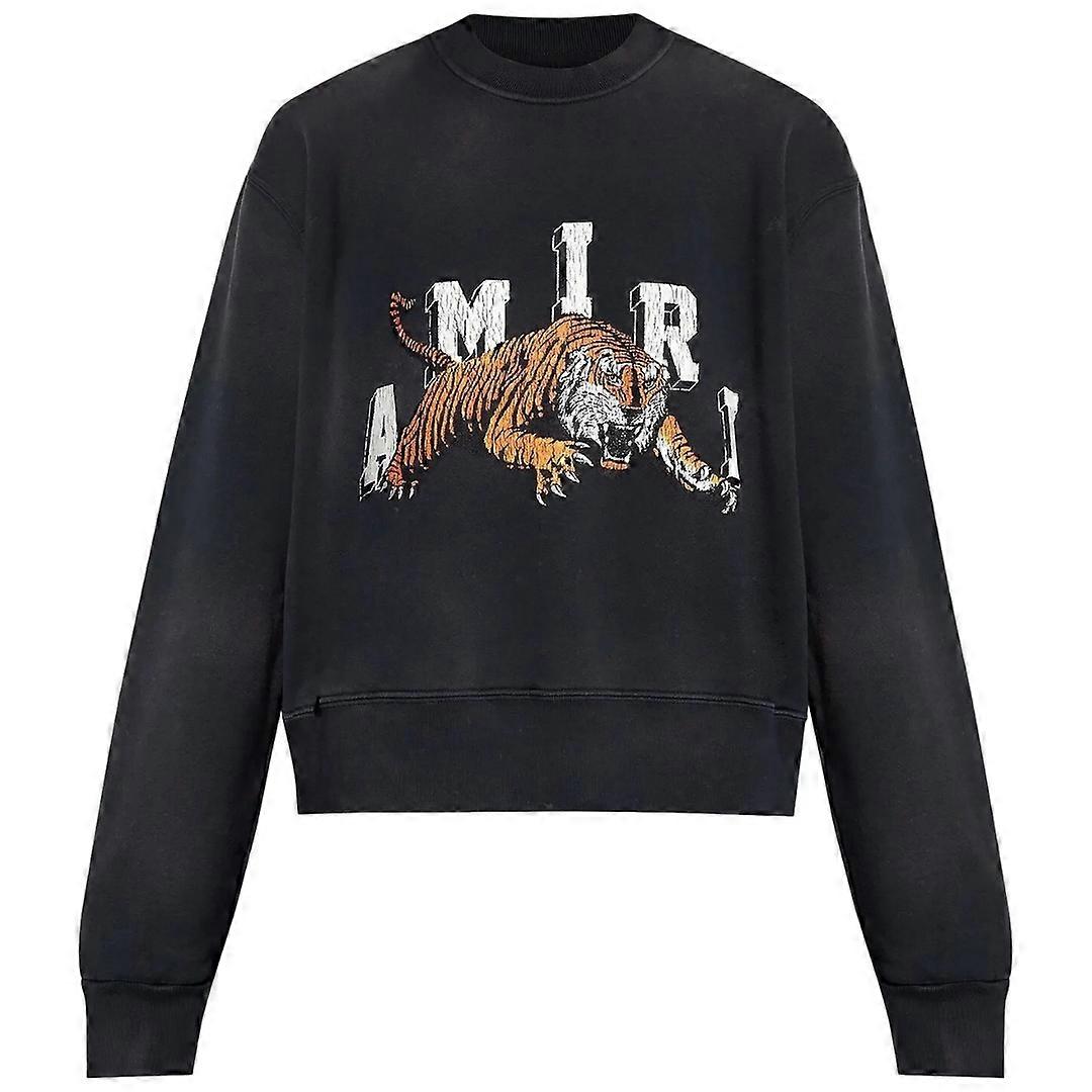 Amiri Vintage Tiger Black Sweatshirt