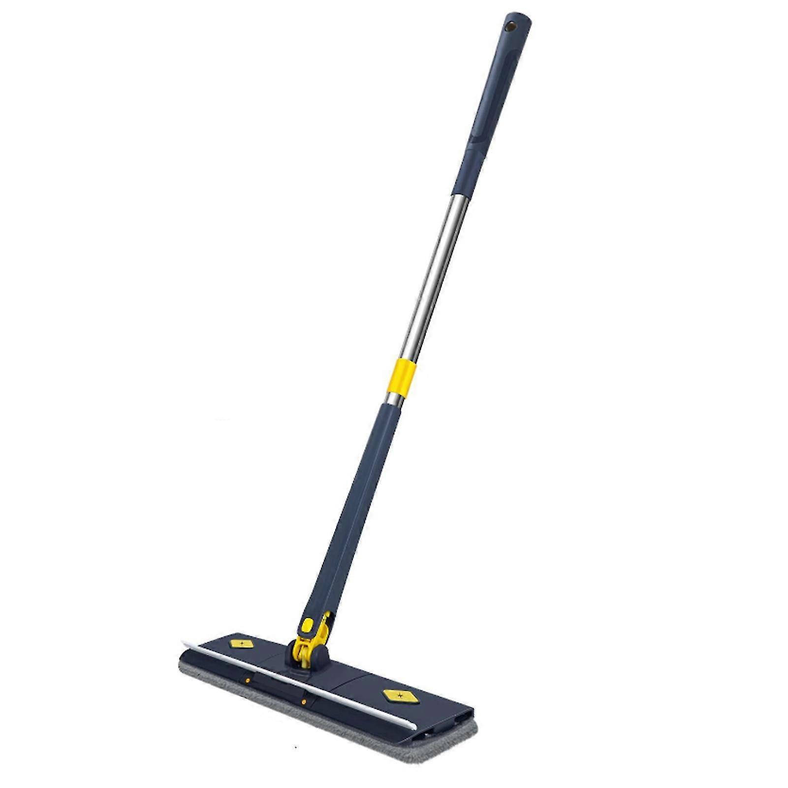 Wet Dust Mops Hardwood Floor with Self Wringing Floor Mop for Floor and Wall Cleaning