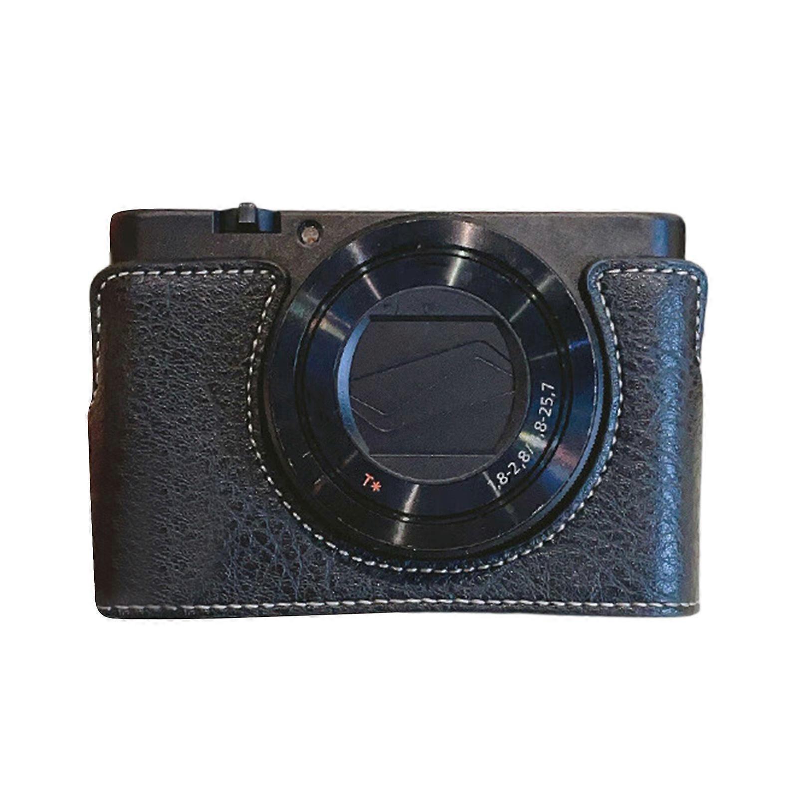 Durability Leather Camera Case Half Camera Camera Case Bag For Travel And Outdoor Use