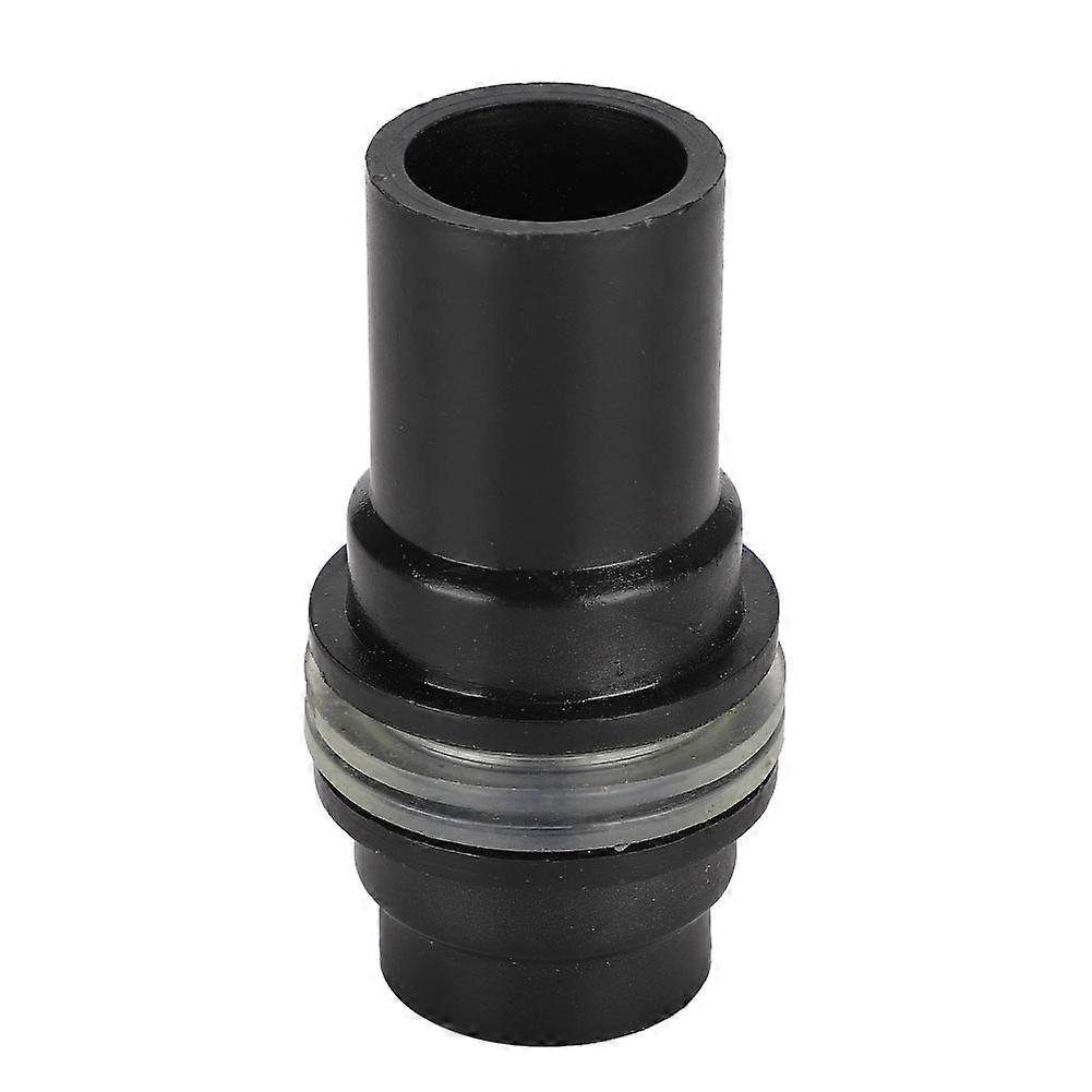 Black PVC 20mm Fish Tank Aquarium Water Pipe Fittings Connector Joint Accessories for Upper and Lower Setup