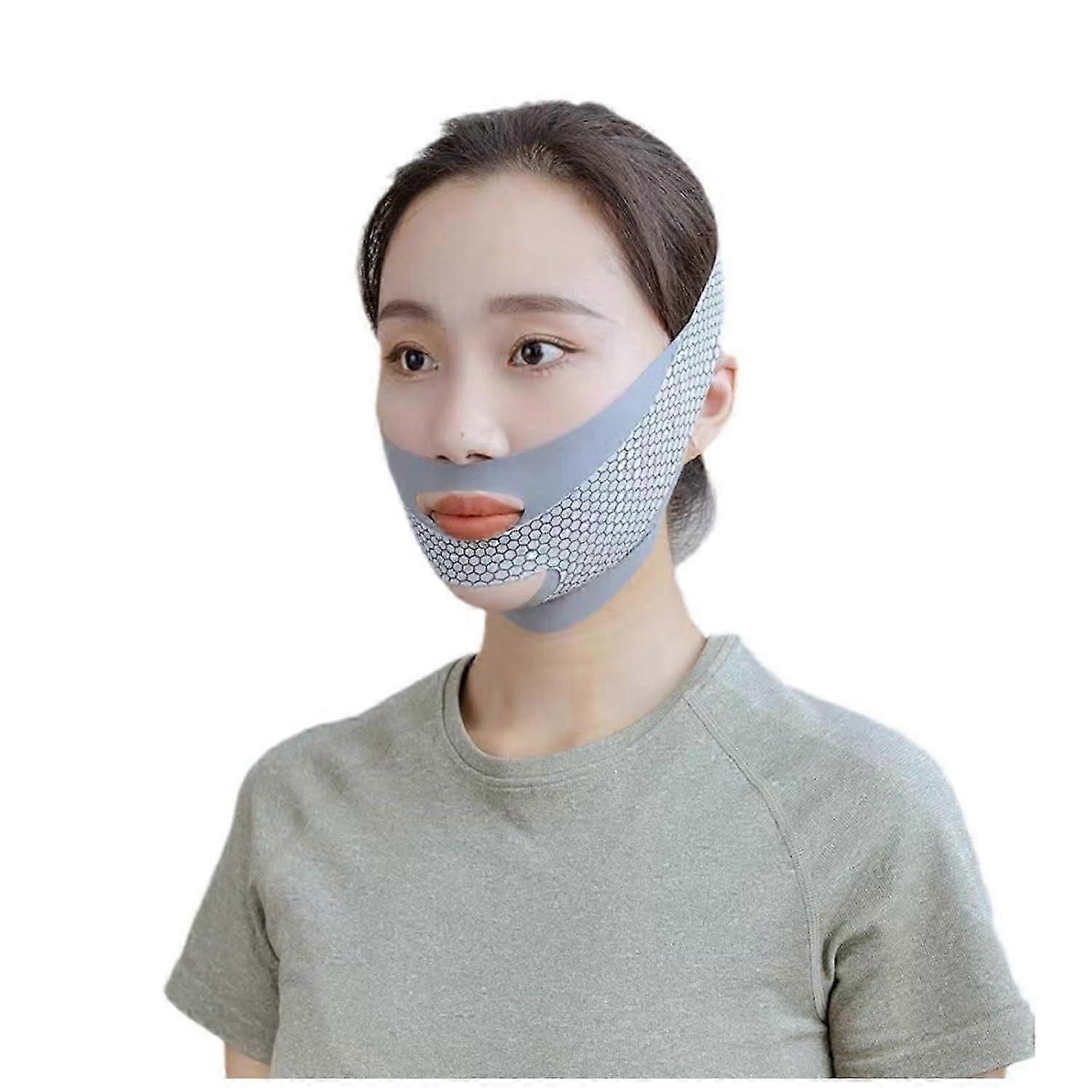 Face-Lift With Sleep Face V Shaper Facial Slimming Bandage Relaxation Shape Lift Reduce Double Chin Face Thining Band