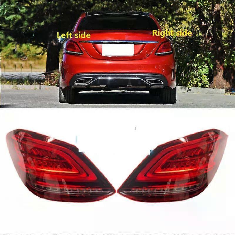Applies to For Benz C Class W205 C180L C200L C260L C300 2019-2021 Tail Lamp Rear Tail Light Turning Signal Brake Lamp Bumper Light Assembly
