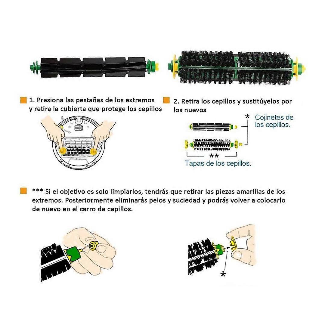 14.4V 5000mAh Ni-MH Batería de Repuesto Compatible con iRobot Roomba