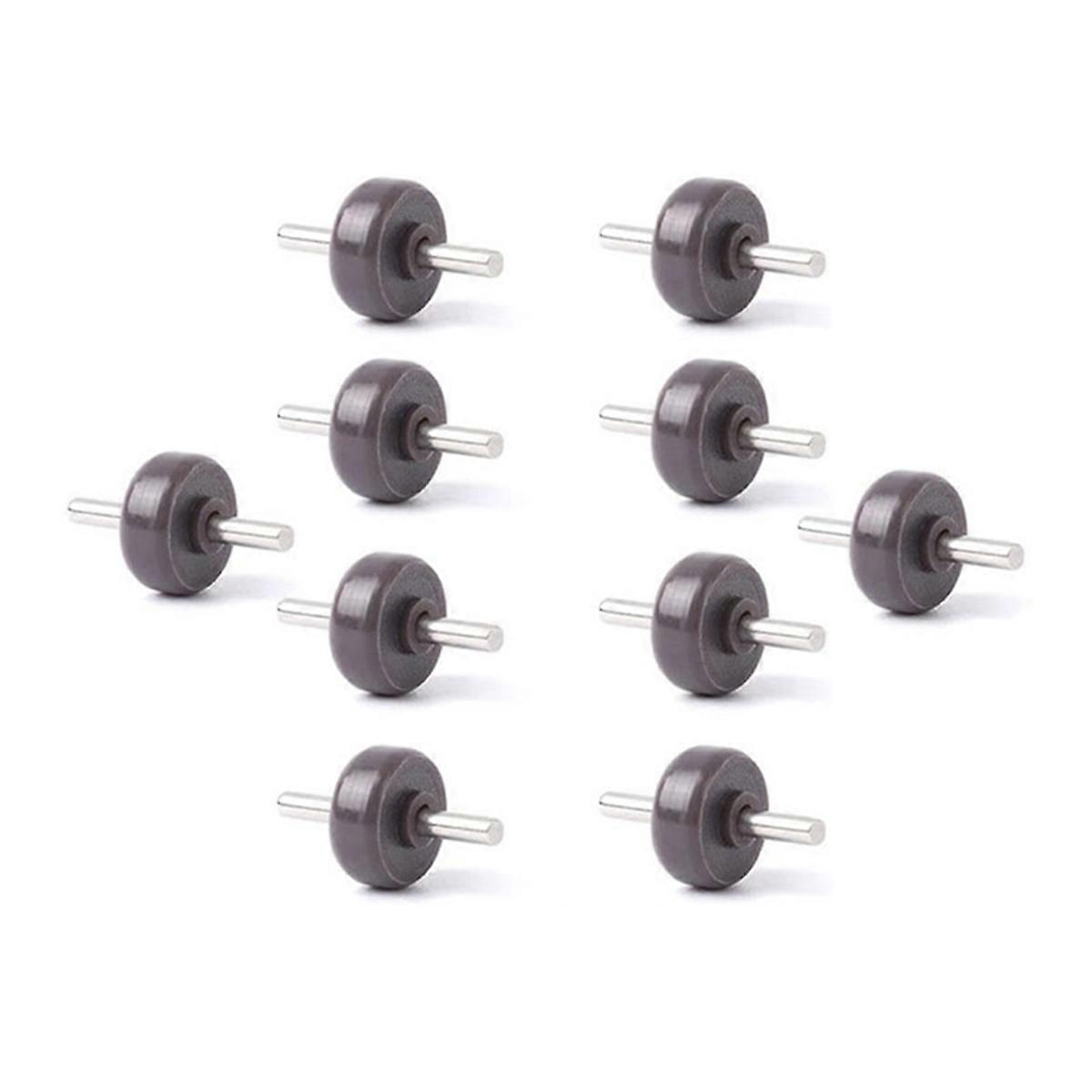 10Pcs Soleplate Wheels for Drive Cleaner Head Rollers Parts