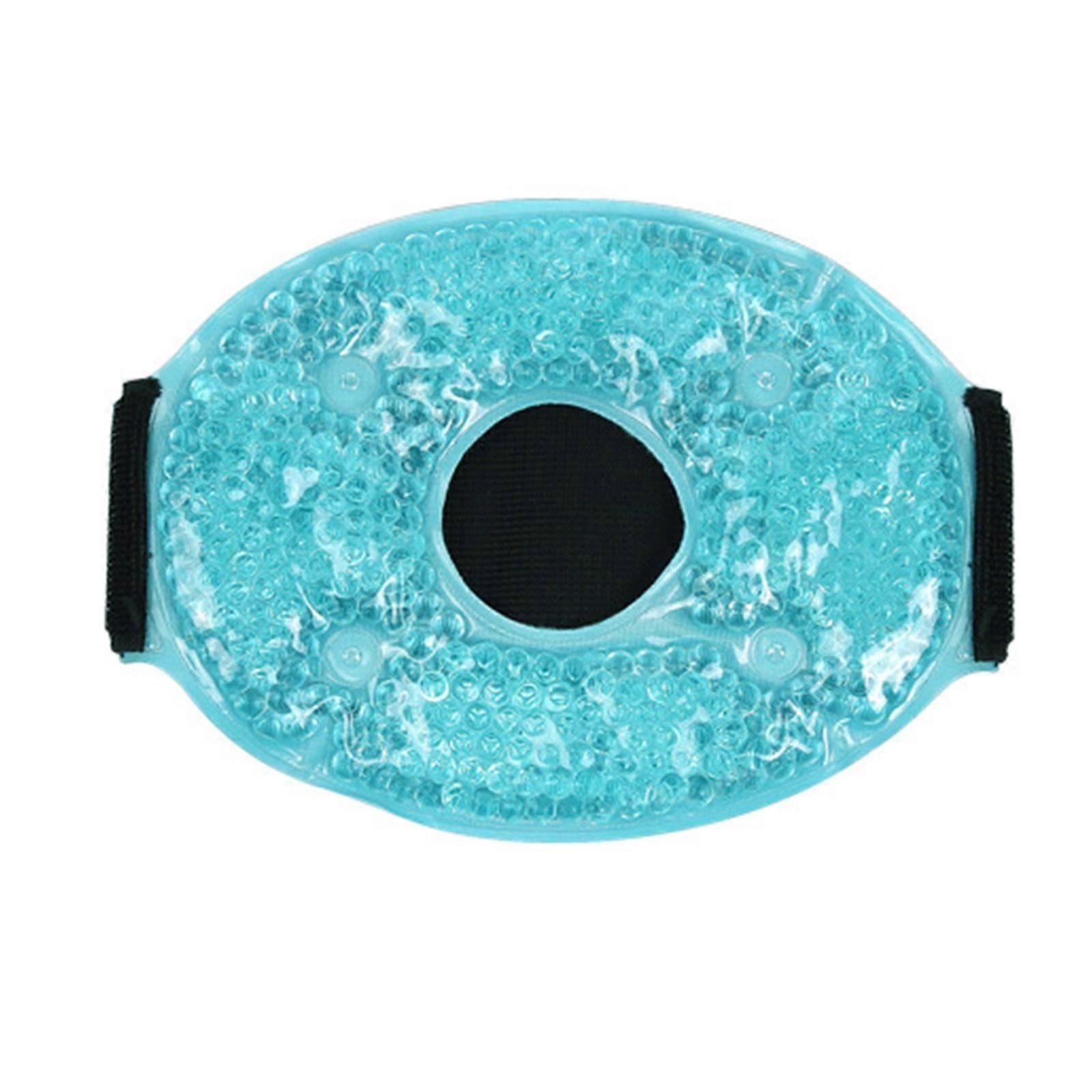 Hot Cold Pack for Knee,Reusable Knee Wrap with Gel Beads,Hot & Cold Compress