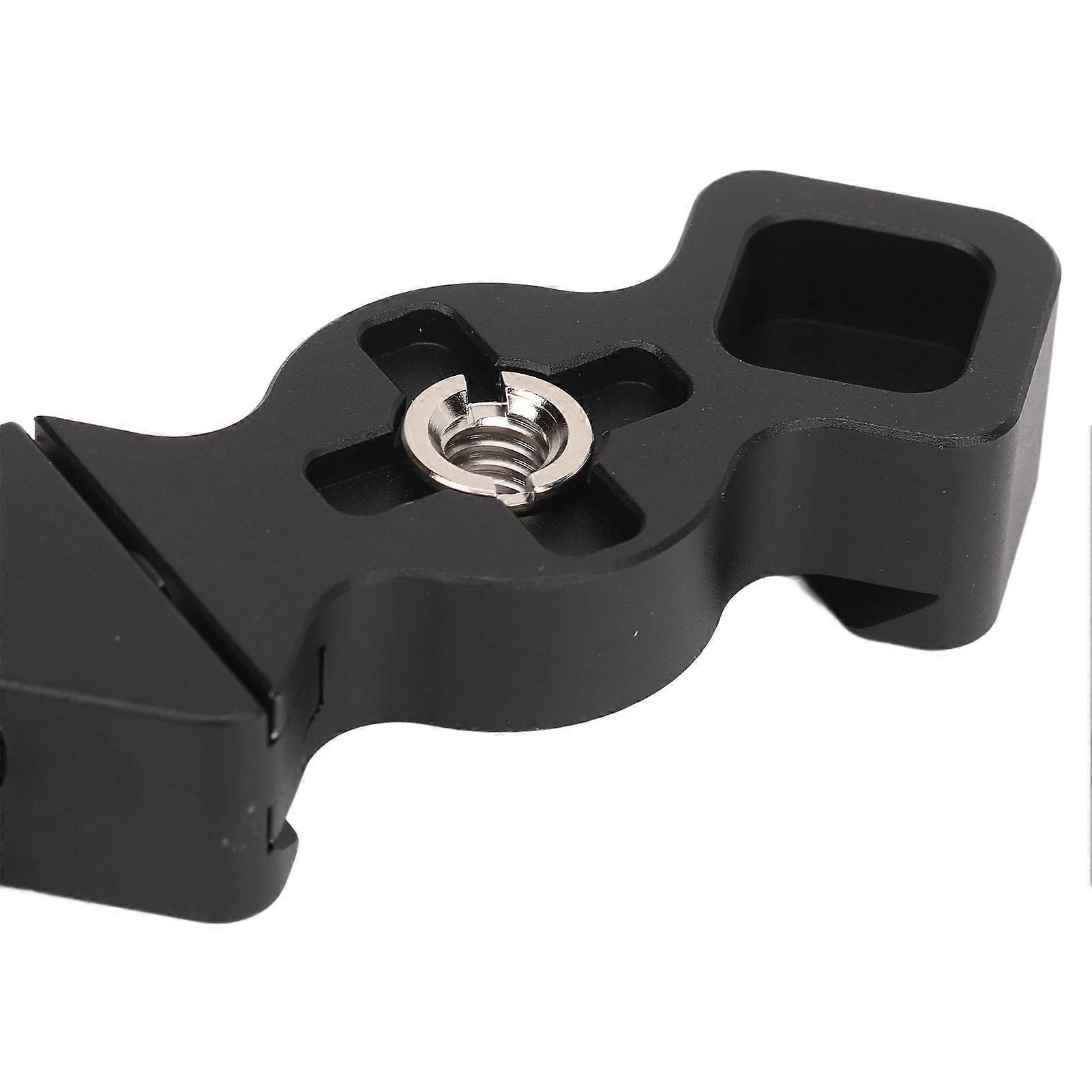 FC 25 Fishbone Quick Release Plate Adjustable Width Aluminum Alloy Universal Camera Clamp AS 3/8" 1/4" Screw Hole