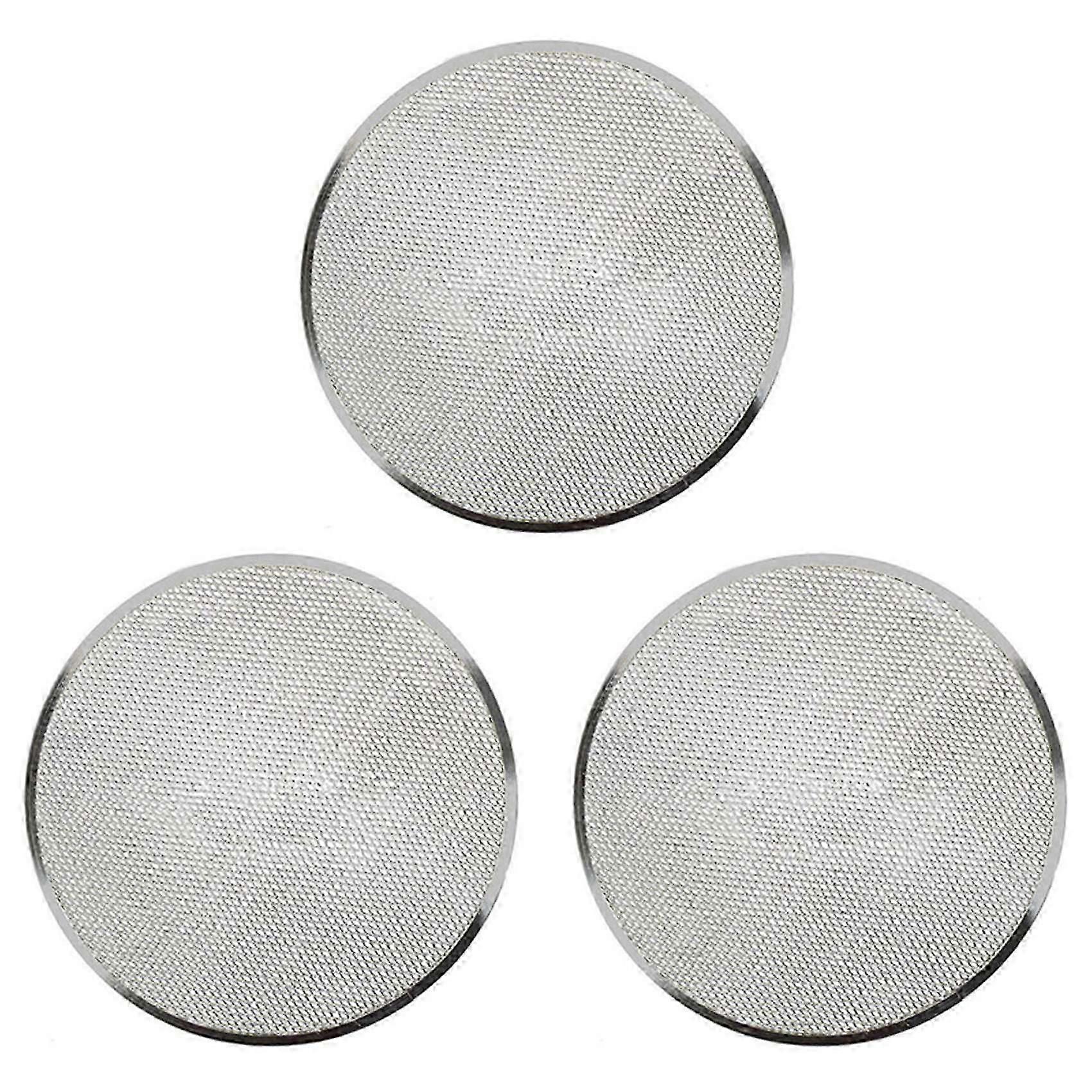 3X Professional Round Pizza Oven Baking Tray Barbecue Grate Nonstick Mesh Net(12 Inch)