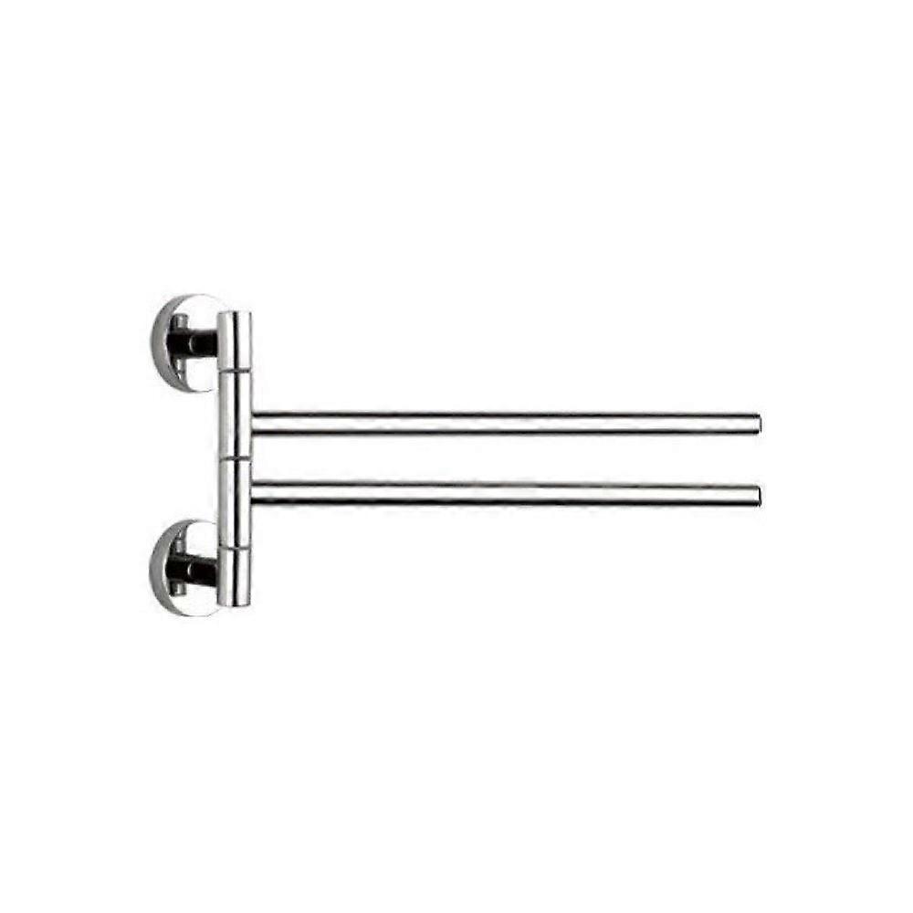 One size chrome towel bar for bathroom