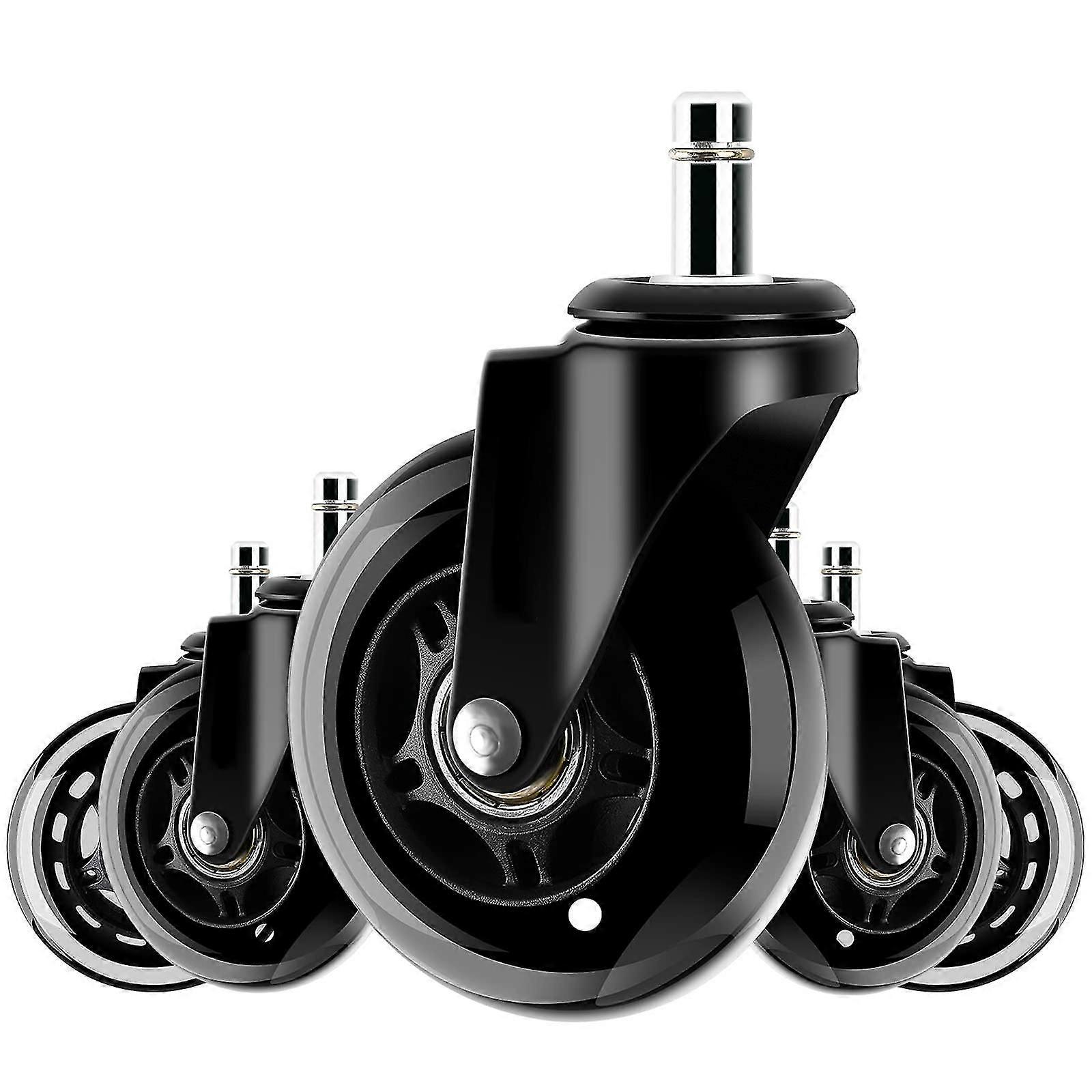 Set Of 5 Hard Floor Castors