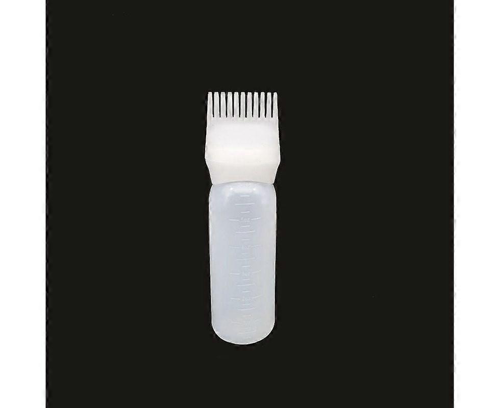 170ML Toothed Shampoo Bottle for Dry Cleaning, Hair Dyeing, and Perming - Easy Clean, Built-in Measurement