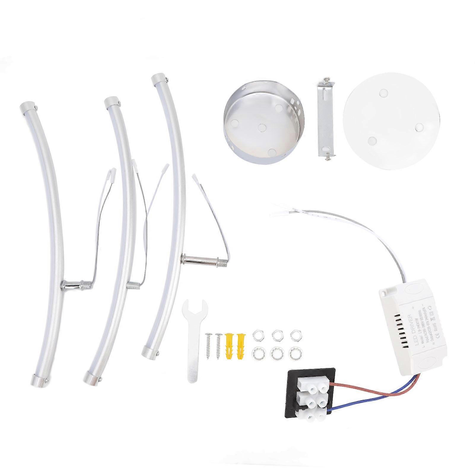 Linear Ceiling Light Trident Arc LED Linear Light 2500LM High Brightness Modern Ceiling Light for Office AC85‑265V