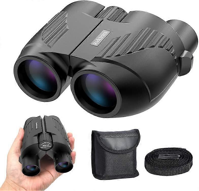 Binoculars 20x25 Compact High Power with Easy Focus and Low Light Vision for Bird Watching and Travel