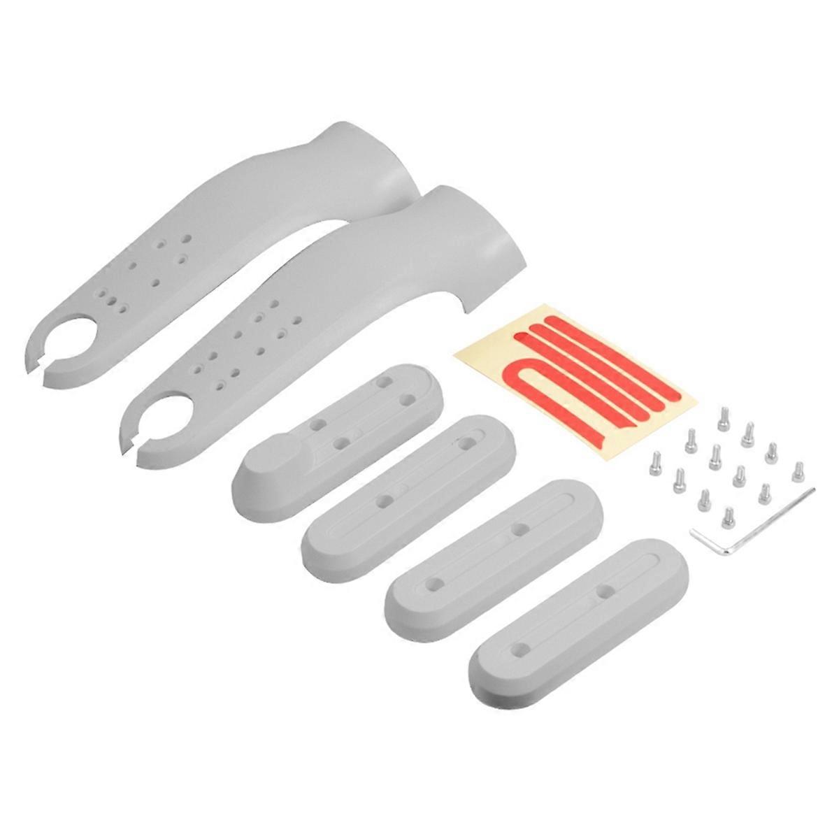 Front Fork Cover Protective Shells for Electric Scooter White