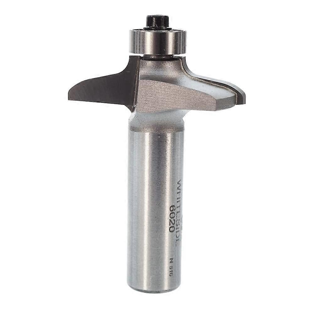 6020 Door Edge Router Bit, 3/8 Inch Cutting Length, 1/2 Inch Shank, Woodworking Tool for Precision Edging