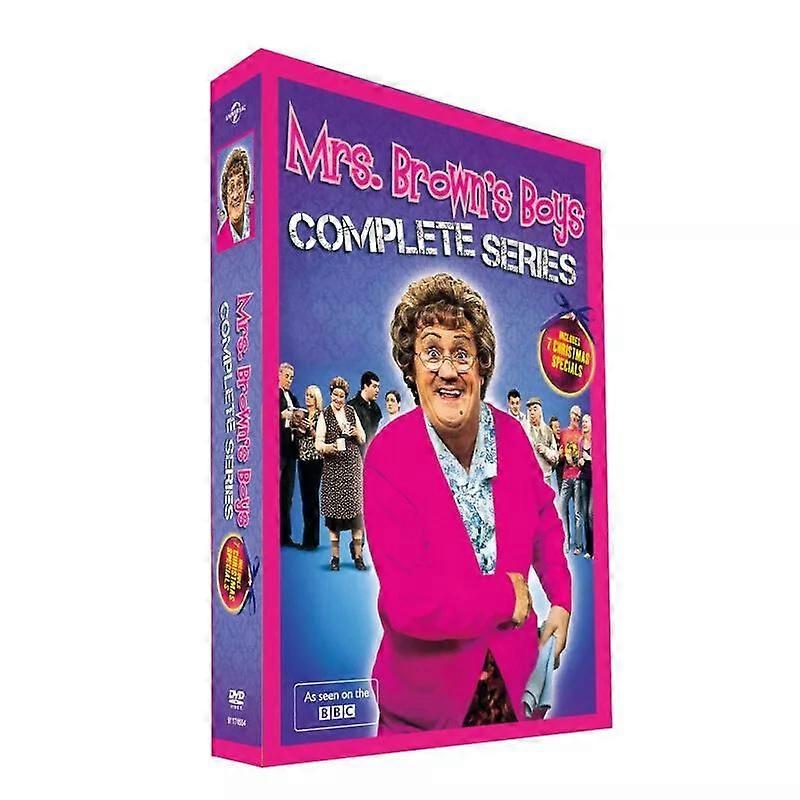Mrs. Brown's Boys Complete TV Series DVD 8-Disc English version Box Set