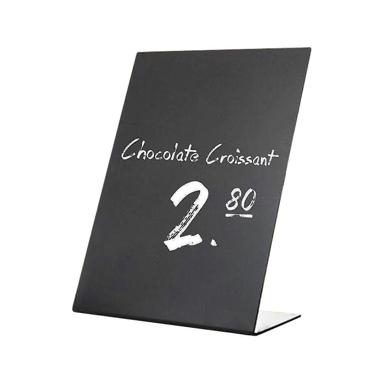 100% New,Acrylic Tabletop Chalkboard Signs Chalkboard Stand for Table