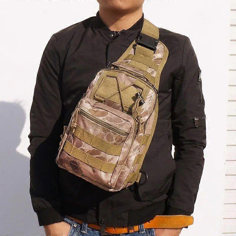 Tactical Shoulder Backpack Rover EDC Outdoor Military Sling Bag Waterproof Hiking Camping Pack Range Bag Hunting Army Daypack