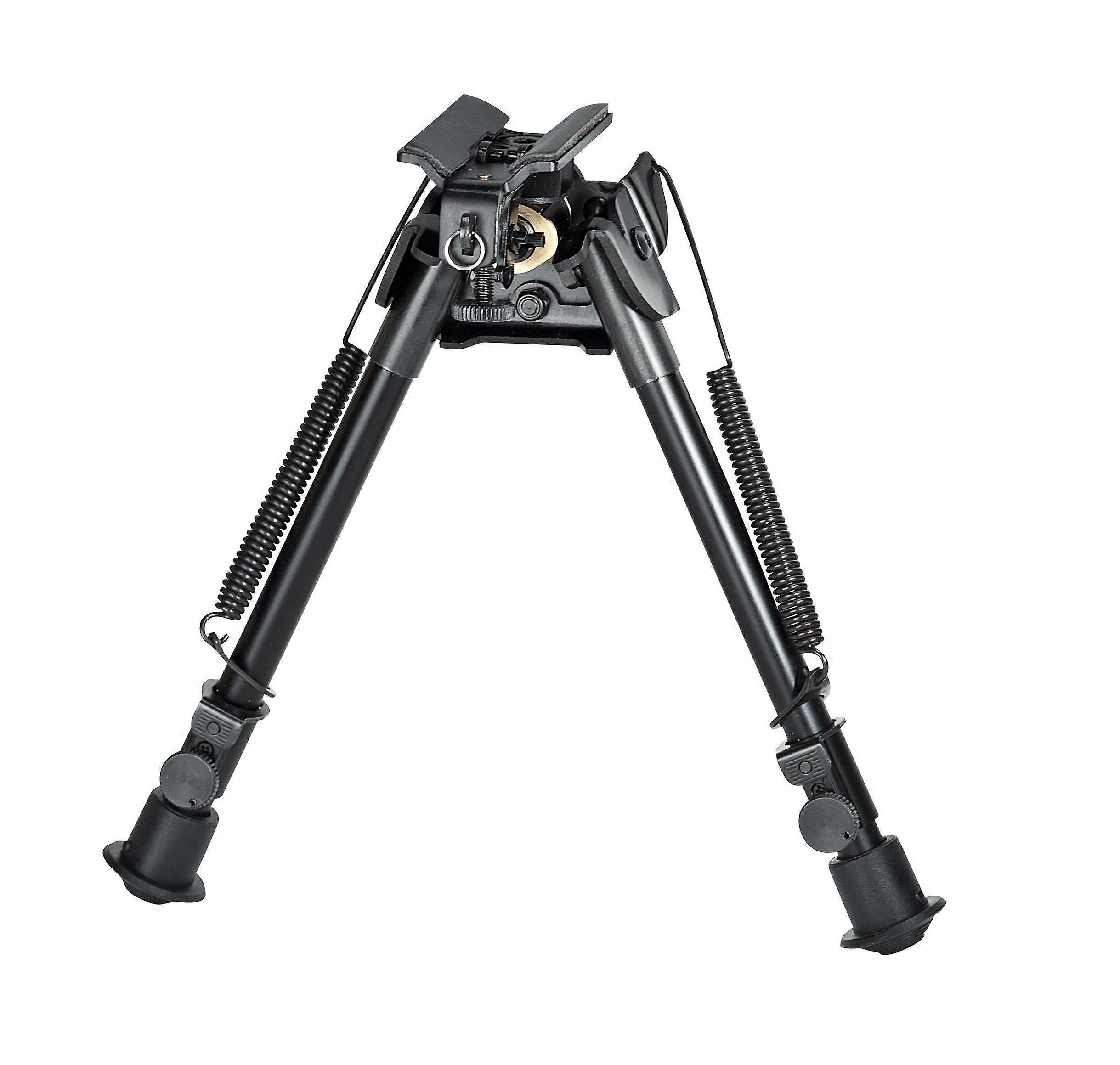 71BP09BK Sportster Adjustable Bipod With Pivot And Traverse For Rifles Black