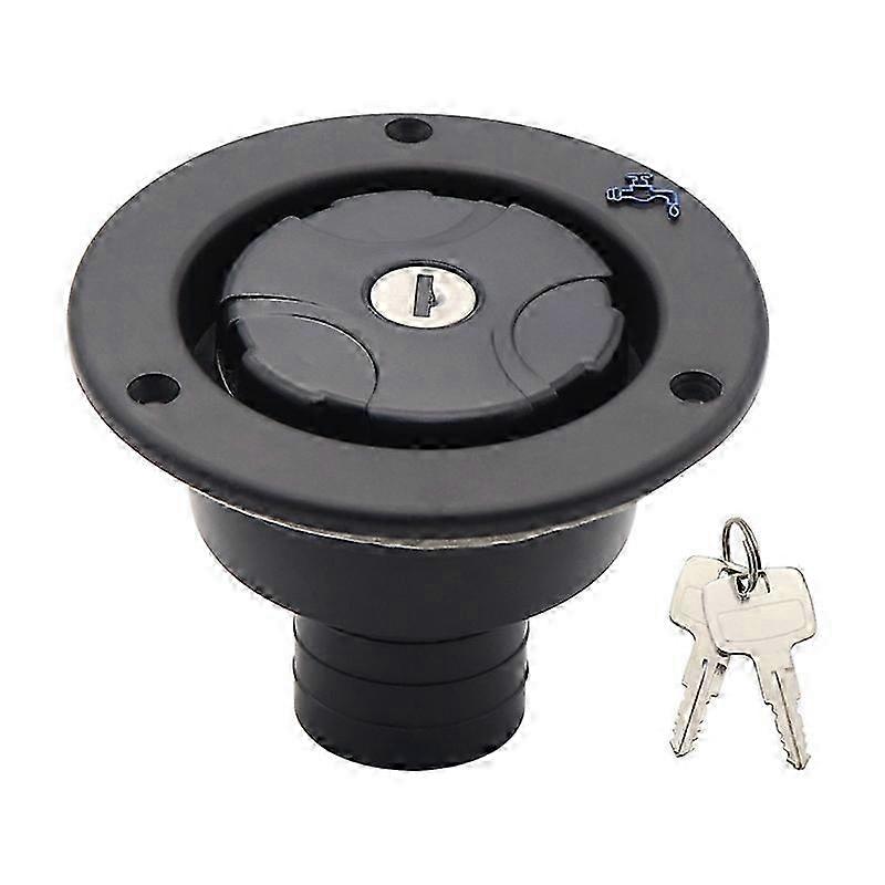 Lockable Filler Neck for Water Tanks Caravan Fresh Water Fill Hatch Inlet Camper Trailer Tank Caps R Edition