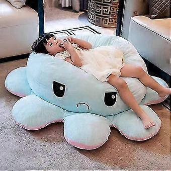 Reversibles Oktopus-Plüschtier, großes Plüsch-Oktopus-Kissen-Kissenspielzeug