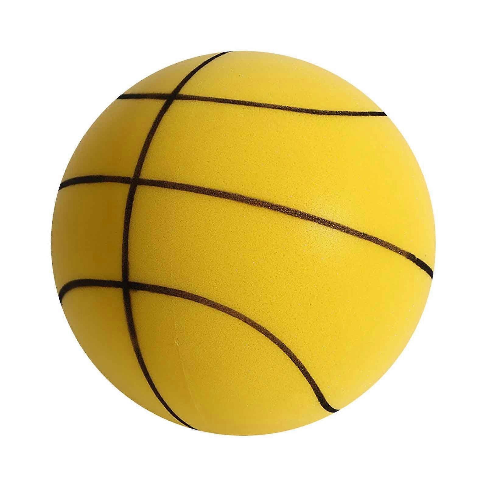 Silent basketball, indoor quiet training ball, uncoated high-density foam ball, soft and light, easy to grip silent ball, suitable for all kinds of in