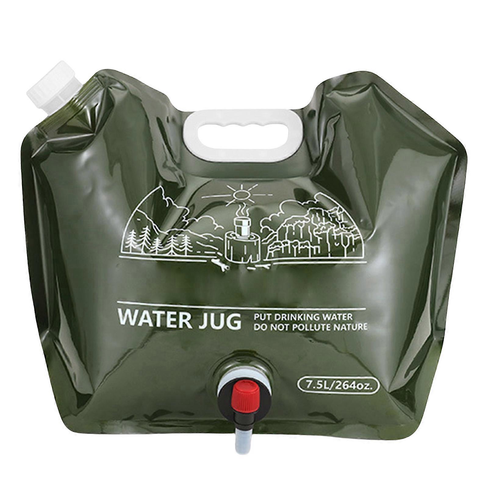 Durability Folded Water Container Mountaineering and Camping Water Bladder for Camping Trip