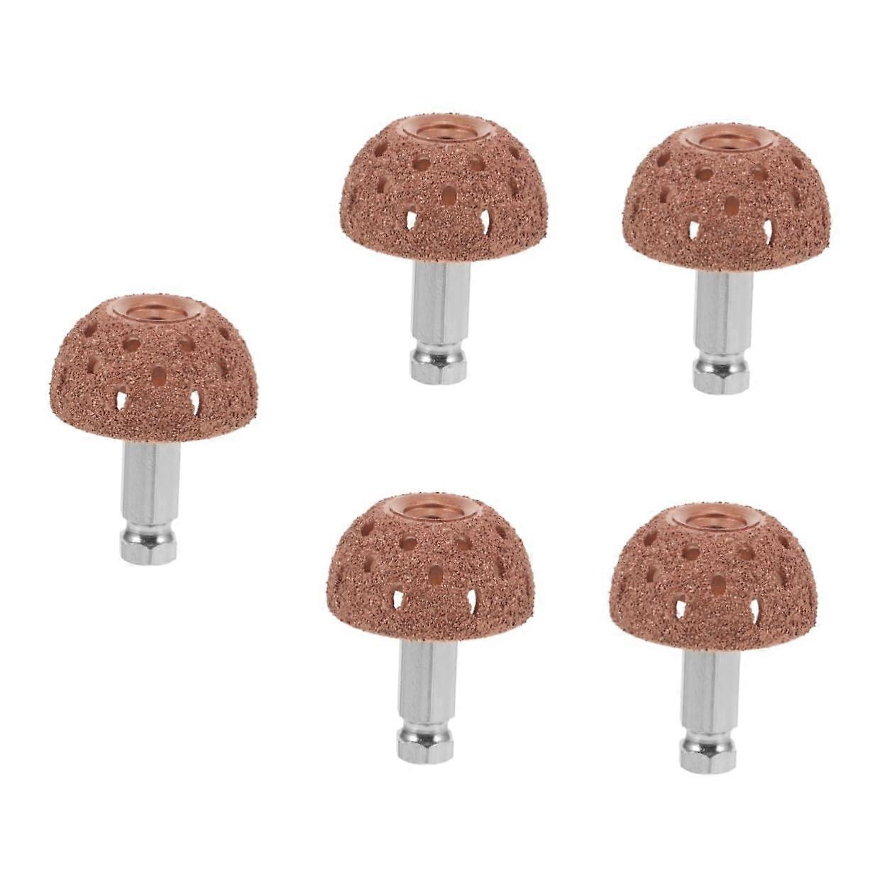 5 Sets Tire Buffing Wheel Coarse Grit Tungsten Steel Grinding Head for Bowl Repair Easy to Use Compatible with Various Sizes
