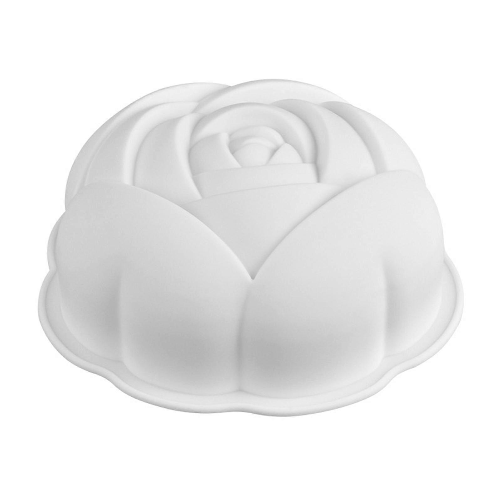 for Creative Exquisite Rose Shape Pastry Tools Press Baking Utensils Friendly for Baking Tools Cute Gift for Valentine's