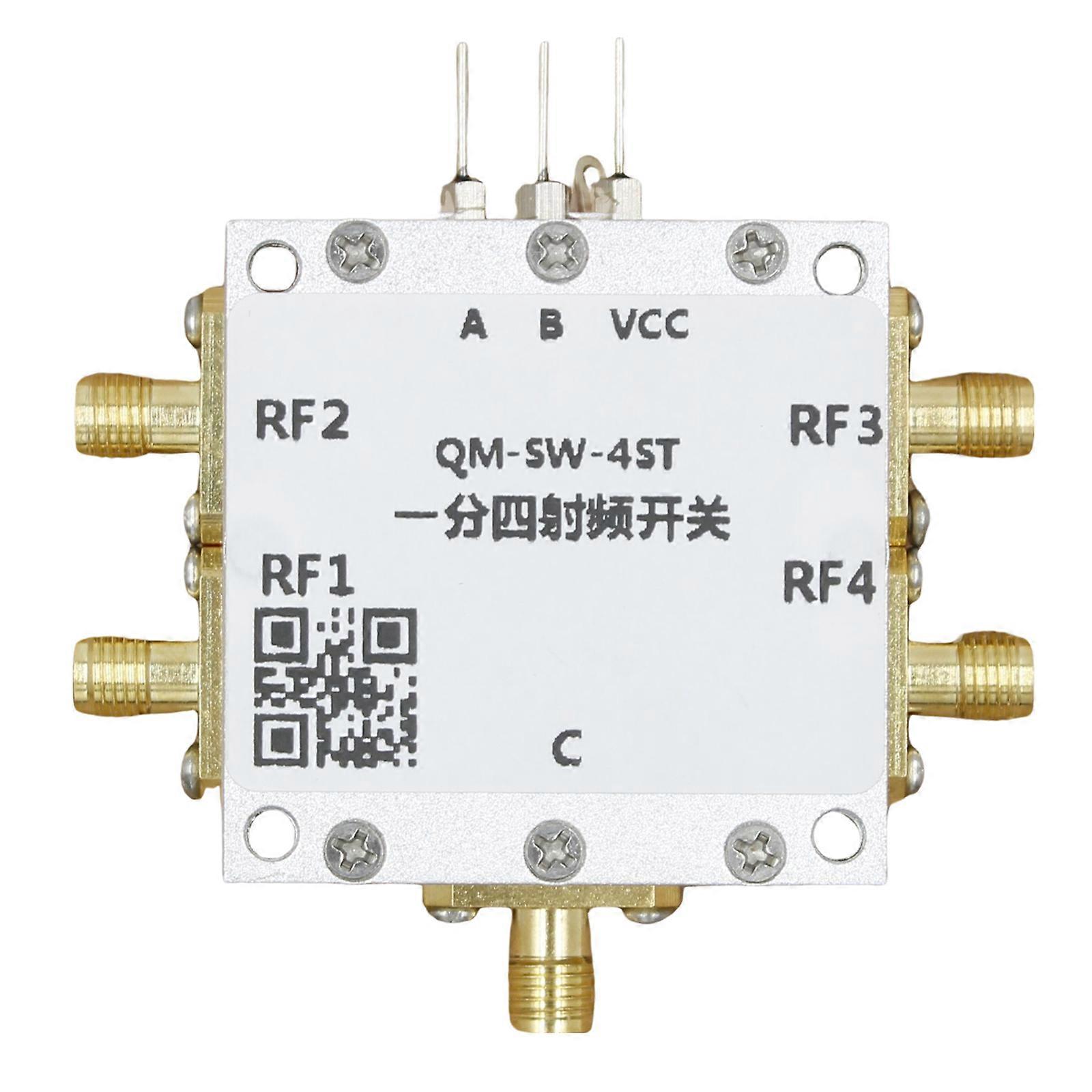 0.1-6GHz RF Switches SP4T OneOffs Four Selection Switches High Isolation Microwave Electronic Switches RF Switches