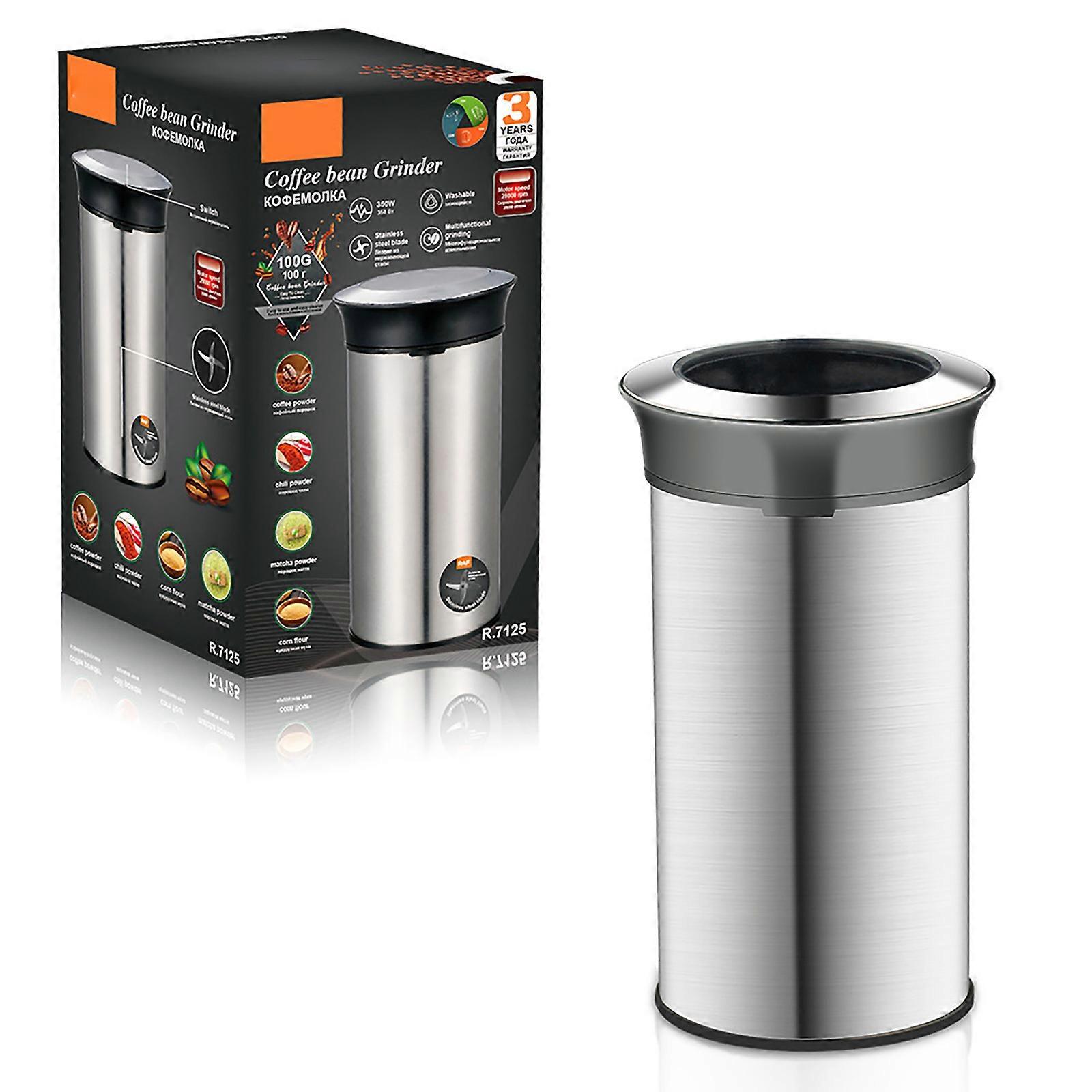 Powerful Electric Coffee Beans Mill Grinder Consistent Grinding Machine No Noise Suitable for Aromatic Refreshing Brews