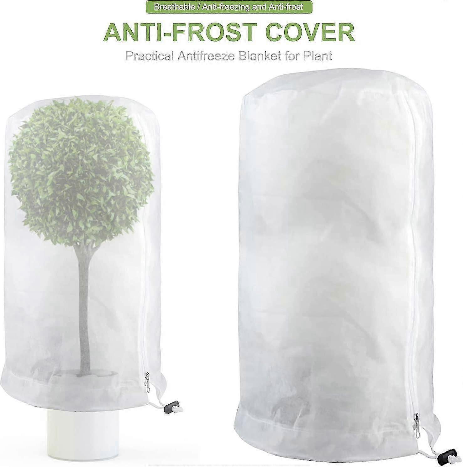 植物のための冬の保護、大きな霜防止、鉢植えの植物バッグ、通気性、引き裂き防止、再利用可能、植物保護バッグ、霜防止200 * 240
