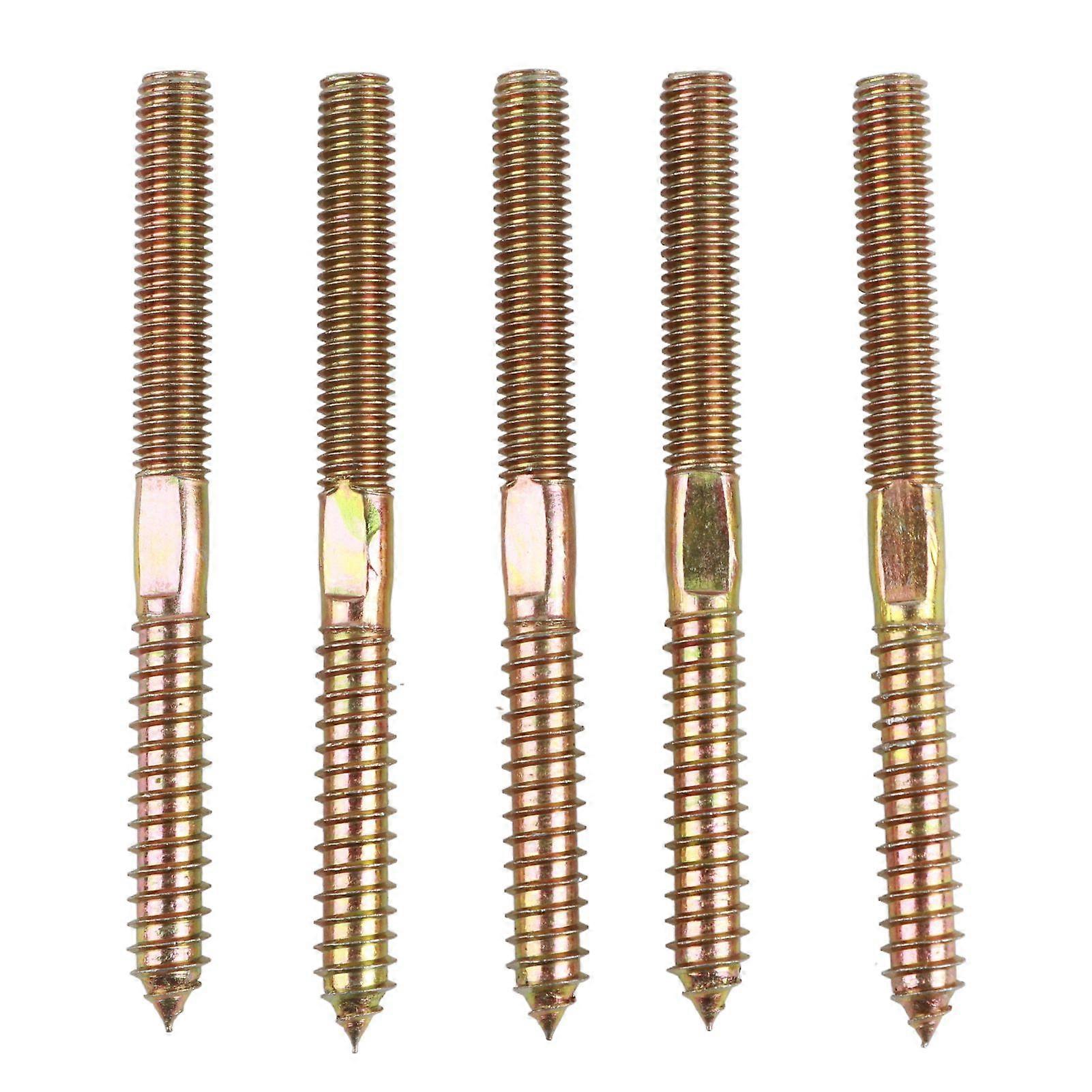 Haute qualité Vis à pointe filetée à double tête plate (10 * 120 5pcs)