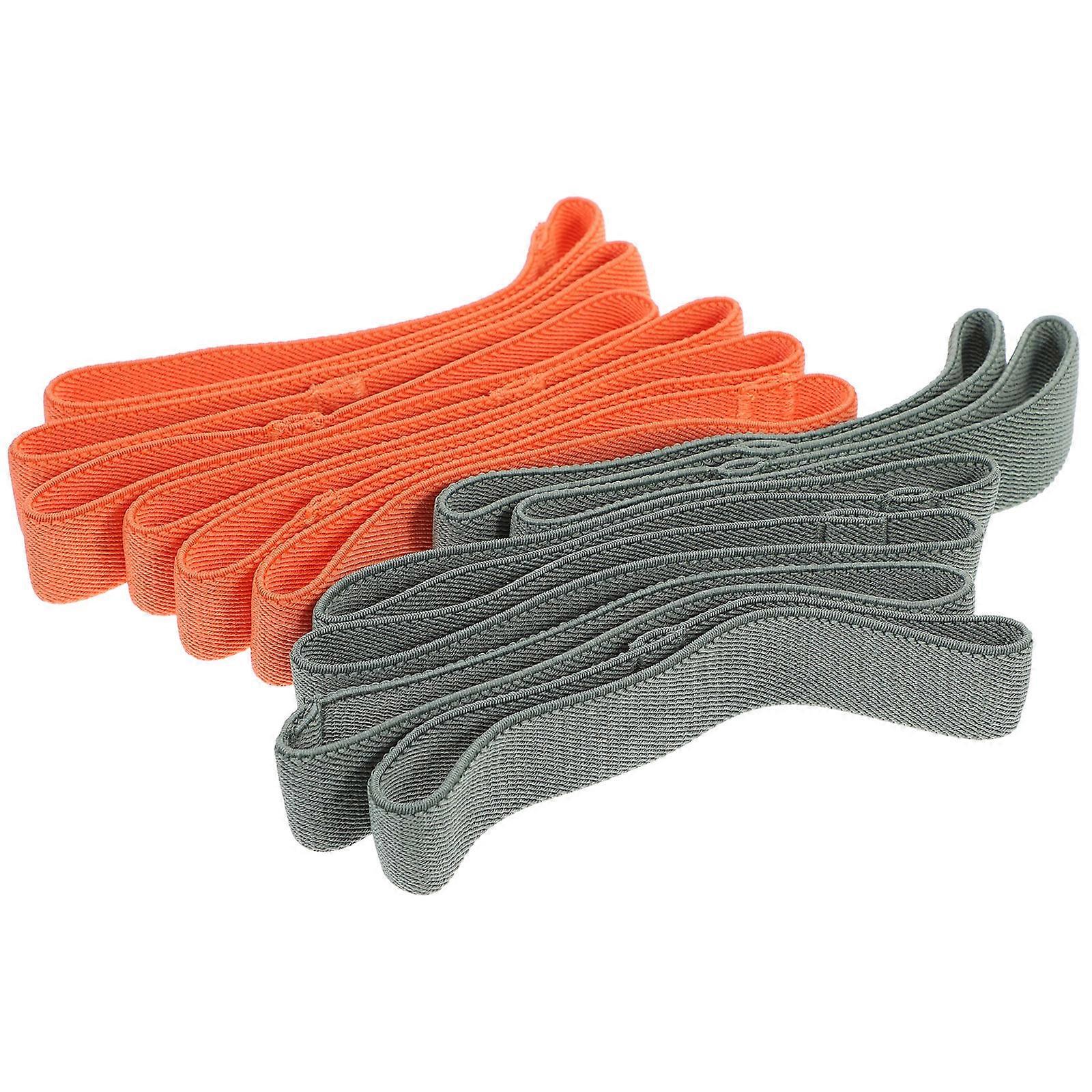12pcs Box Elastic Belt Bento Sealing Strap Colorful Lunch Box Fixing Band Elastic Bands Elastic Wrapping Bands For Office Classroom Picnic Meals