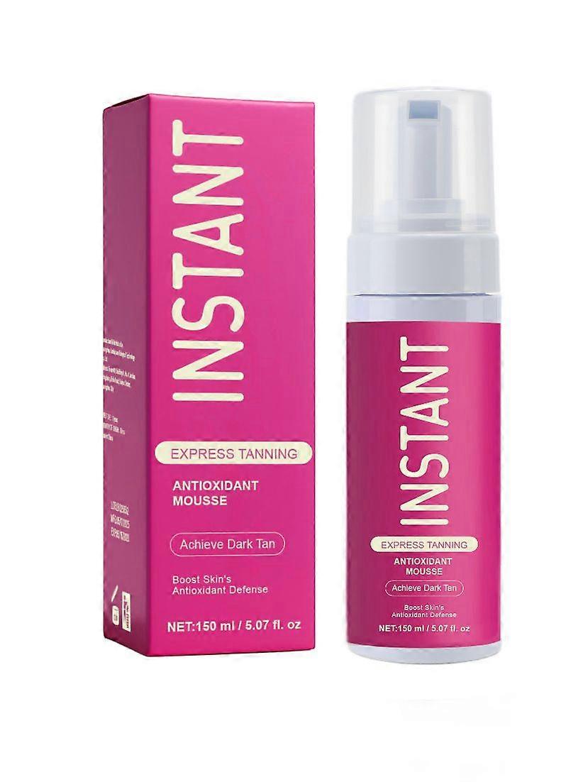 Face Tanning Antioxidant Mousse, Sunless Self Tanning Face Mist with Antioxidants to Boost Hydration, Quick, Flawless, Streak Free Face Tan,150ML