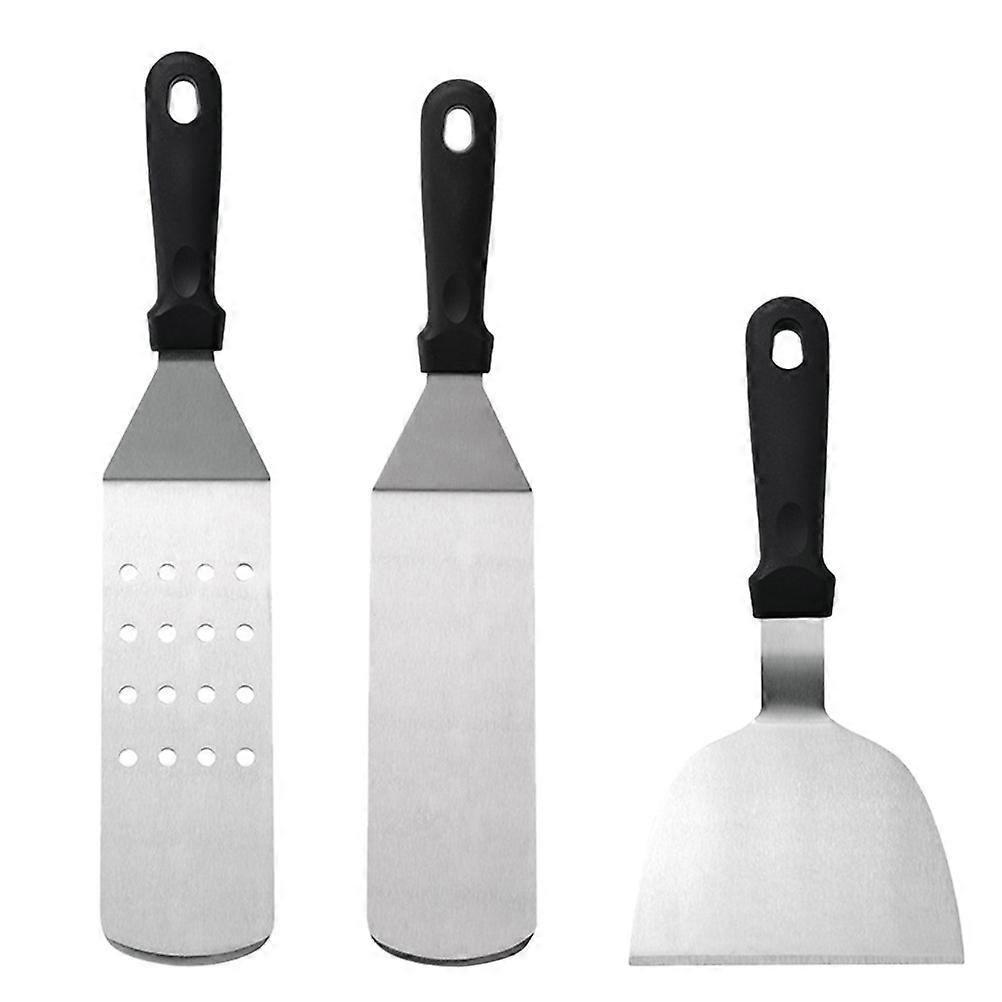 Cooking Tool Assembly, Metal Spatulas Built for Frying Steak, Fish, and Pizza, Rust-free
