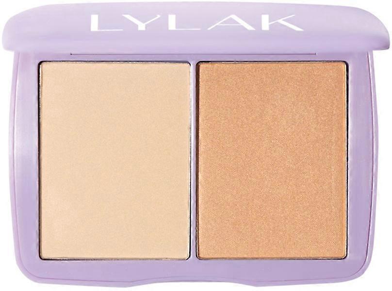 Lylak Only Good Vibes Illuminating Powder Duo #Holidays 16 g