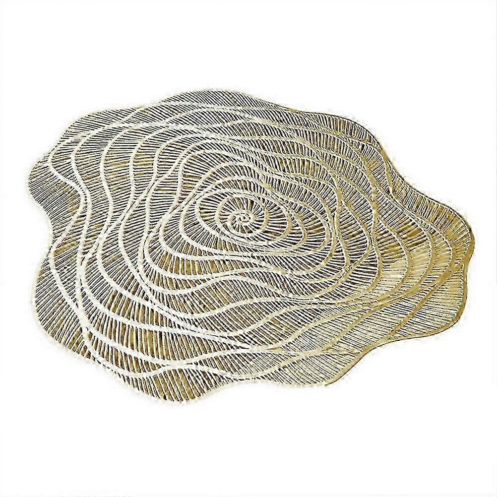 2025 PVC coasters for table, coffee table, rose style dining