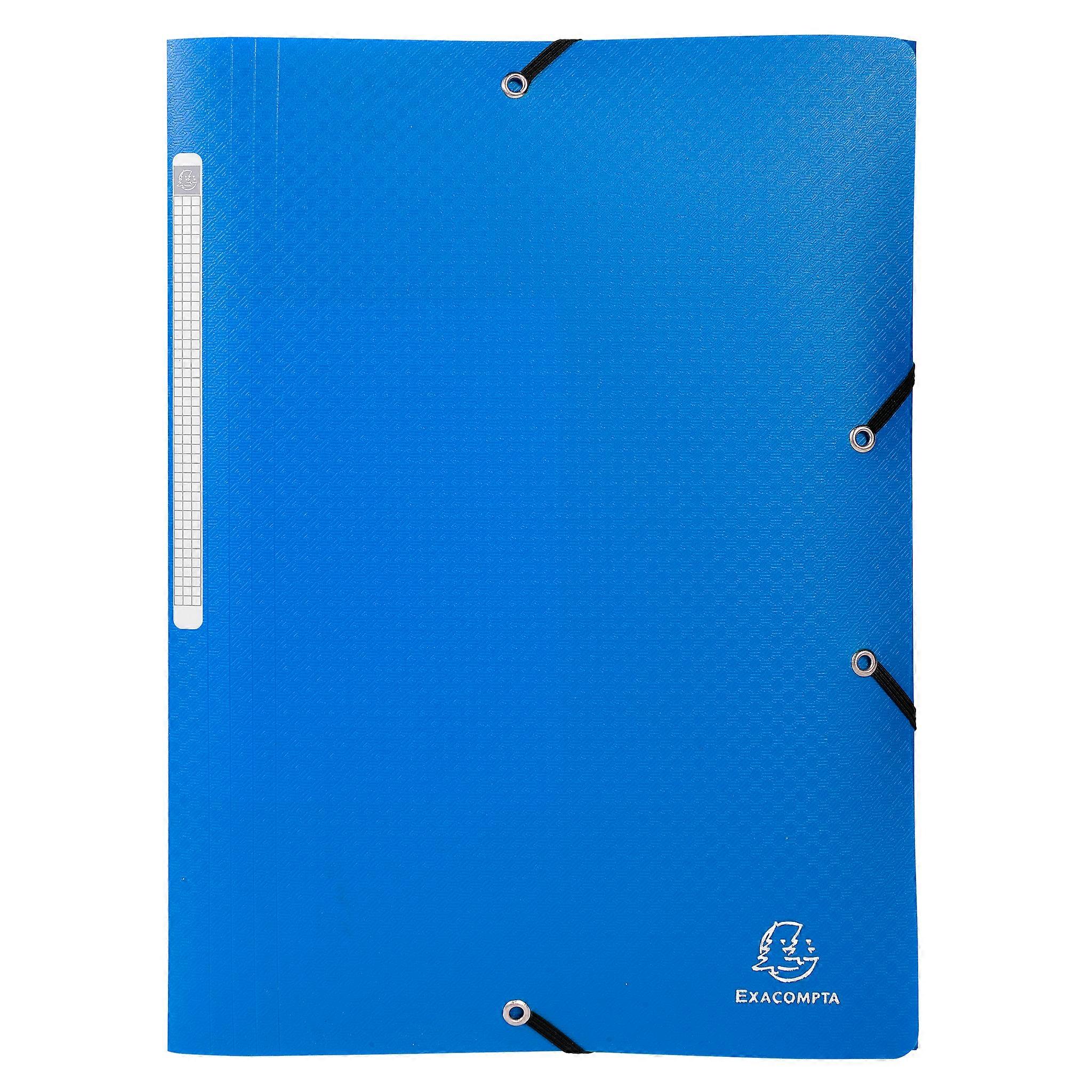 Exacompta 55840E 50x Carpetas con gomas OPAK PP A4 surtidos