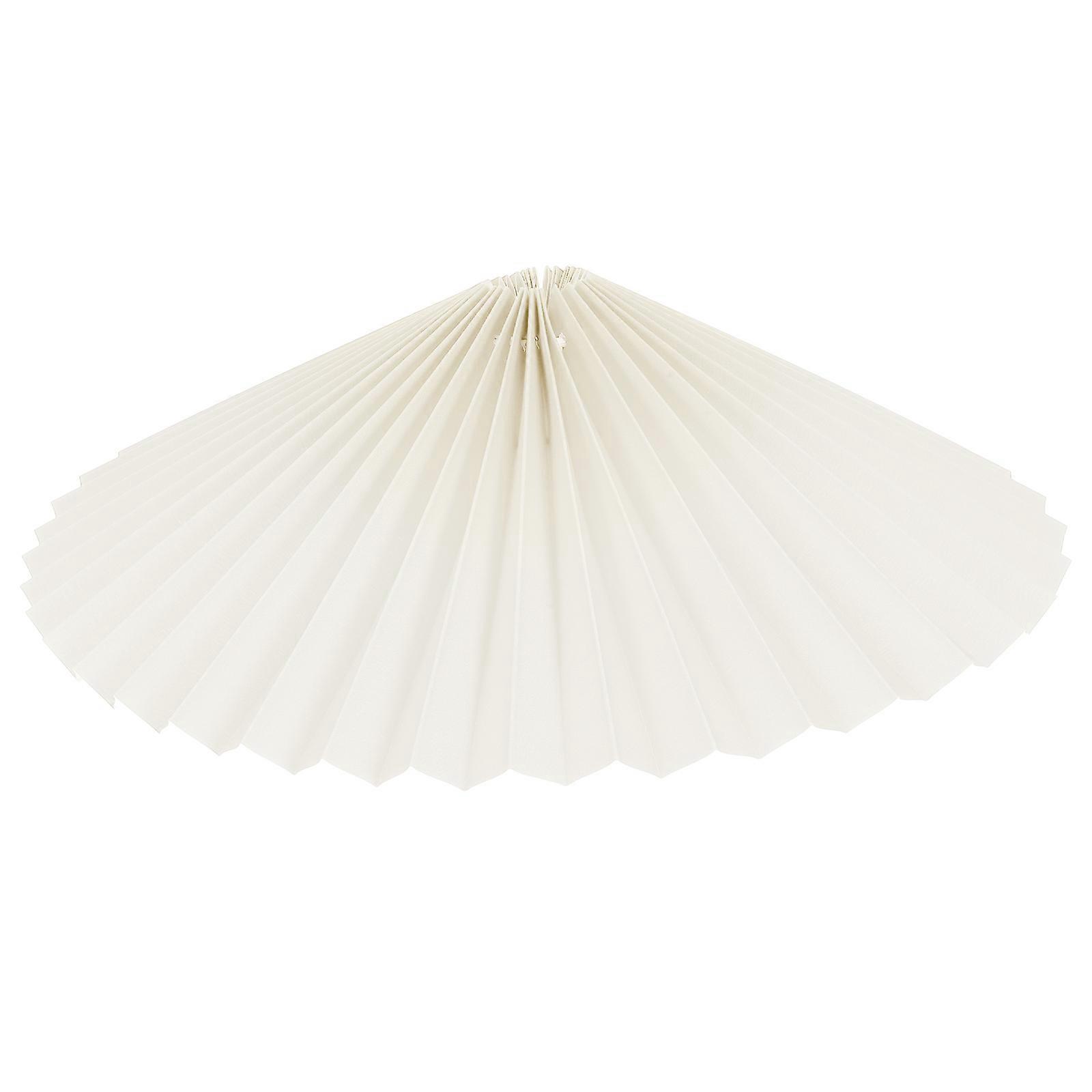 Modern Umbrella Lamp Shade Replacement, Pleated Light Cover, Easy Install, Compatible with Table & Pendant Lights for Bedroom, Dining Room, and