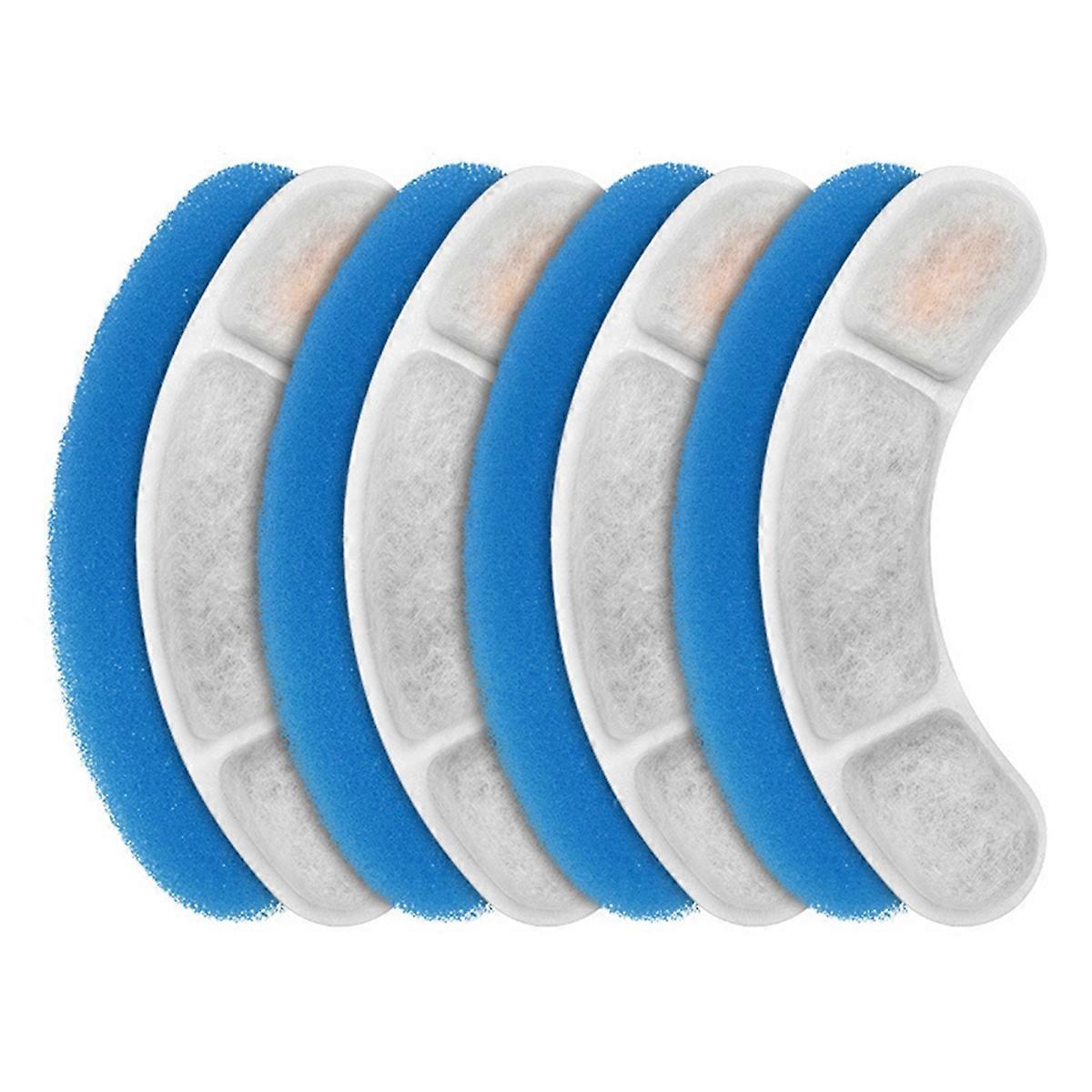 Cat Water Fountain Filter Replacement for WF050 & WF100 Cat Fountain Triple Filtration Replacement