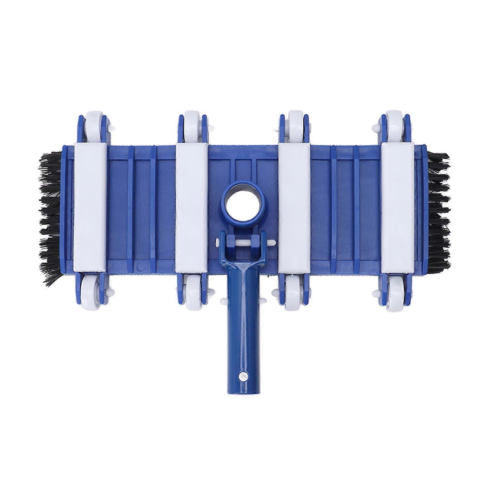 2025 14 אינץ 'בריכת שחייה ראש ואקום עם מברשות צד ציוד ניקוי בריכה עמיד פלסטיק קל משקל עיצוב לתחזוקת בריכה