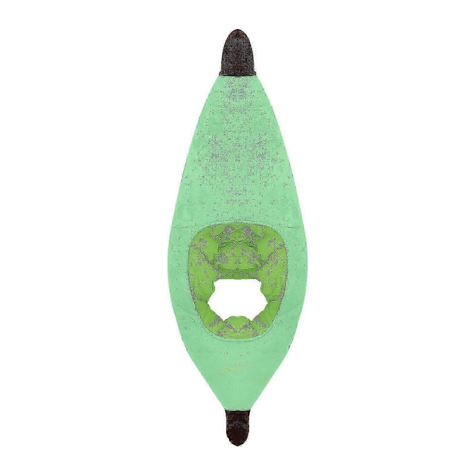 כובע קטיפה בננה ירוקה למבוגרים כובע מסיבה לילדים בגדי ראש יצירתיים כובע פירות