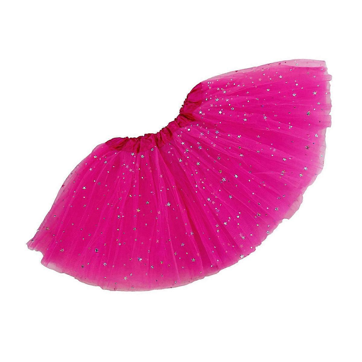 Girl Performance Skirt Rose Red Durable Lightweight 1Pack