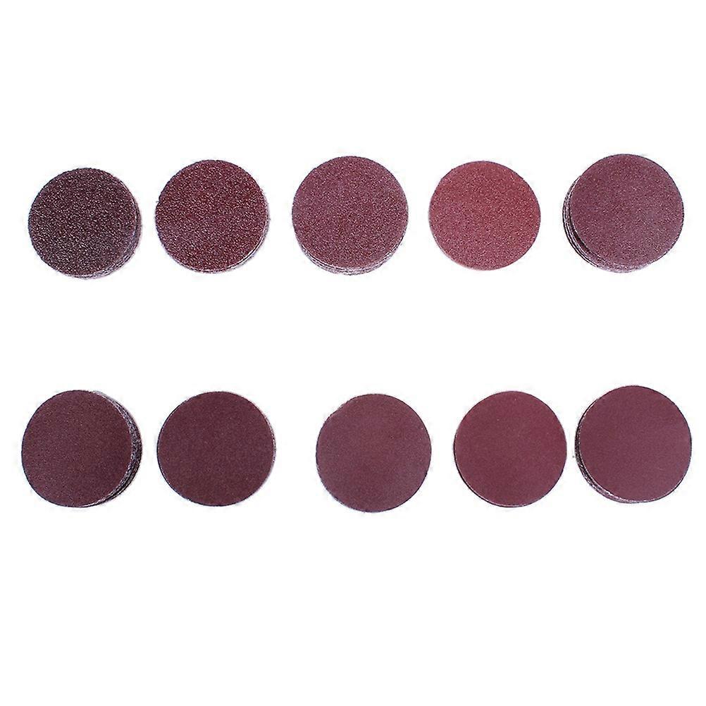 Circular Sanding Discs Multi-Grit Wet Dry Sandpaper For Manufacturing 2 Inch Blending 100Pcs